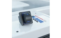 IP68 Waterproof Rocker Switch with Mounting Panel Wired Illuminated Rocker Switch Square Quick Installation for Boaters