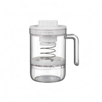 Coil-Assisted-Loaded Yogurt Strainer Transparent Greek Yogurt Strainer Manual Whey Separator Nonwoven Textile