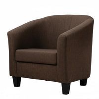 Nordic design space-efficient Upholstered Settee Minimalist Design Sofa Space-Saving Armchair High-Resilience Sponge pad for Apartment Dwellers, Business Owners, Homeowners, Living Room, Small Spaces, Bedroom, Reception Area
