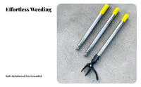 Stand Up Weed Puller Wedder Tool Removes Unwanted Vegetations by the Rhizome Vegetation Remover