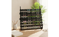 Multi-Tier Earring Holder with Notches Space-Saving Jewelry Organizer with Holes Sturdy Tabletop Jewelry Stand Elegant for Dresser