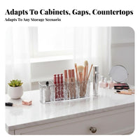 Water wave Brush holder Minimalist Design Multicompartment Brush holder adaptable for Desk