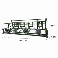 Power Station, multifunctional fitness equipment for park & garden, calisthenics training device, weather-resistant freestanding pull-up bar