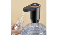 Portable Electric Water Pump Compact Bottled Water Pump One Button Automatic for Home, Office
