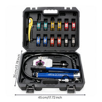Hydraulic Hose Crimping Tool Kit Portable Lightweight Hose Crimping Tool Kit for Climate Control Technicians