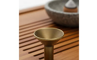 Polished Finish Backflow Incense Cone Holder Compact Design Metal Cone Burner Stand Easy to Clean Home Fragrance Accessory Alloy Material for DIY Enthusiasts
