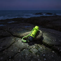 Rugged Flashlight with Wrist Strap Compact Handheld Flashlight Mini Torch for Night Work