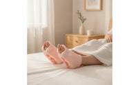Heel Positioning Cushion Ergonomic Foot Elevation Pillow with Straps Lightweight