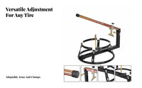 Heavy-Duty Manual Motorcycle Tire Changer High-Strength Metal Motorcycle Tire Bead Breaker Wear Resistant for Mechanics, Workshop, Garage