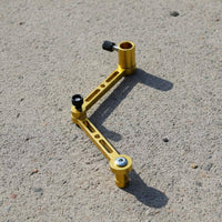 Aluminum Alloy Tray Extension Arm Long-Lasting Fishing Box Bridge Bracket Easy Installation Fishing Chair Arm Extender