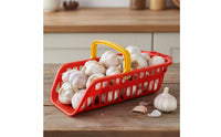 Heavy Duty Vegetable Collection Basket Multi-Purpose Plastic Harvest Scoop Easy to Clean for Farm, Yard