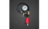 Tire Pressure Inflator Gauge Ergonomic Grip Analog Tire Pressure Gauge Simple Automotive Tool for Mechanics, Auto Shop