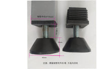 红双喜双鱼通用乒乓球台配件乒乓球桌调节脚垫底座高度调节器脚套