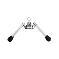 V-Shaped Bar Pulldown Handle Ergonomic Design Seated Row Cable Handle Non-Slip Grip Row Attachment for Bodybuilders, Weightlifters