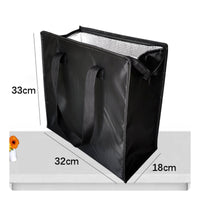 Waterproof Insulated Tote Bag Large Capacity Reusable Grocery Cooler for Camping