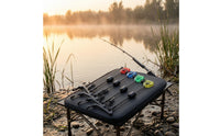 4 Pieces Fishing Indicators with Case Easy Setup Bite Alarm Indicators Bright LED for Anglers