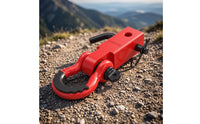 Tow Hitch Arm with Shackle Heavy-Duty Hitch Tow Connection with Shackle Unpaved for Drivers, Towing, Recovery, Trail