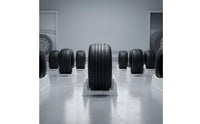 Lightweight Car Tire Display Rack Multi-Purpose Plastic Tire Display Stand Space Saving Wheel Rim Holder Stackable Design for Auto Repair Shops, Showroom, Garage, Exhibition, Warehouse