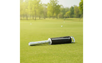 Detachable Golf Ball Retriever with Removable Tube Handheld Golf Ball Retriever with Zipper Portable Shag Bag Aluminum for Golfers, Coaches, Practice Range