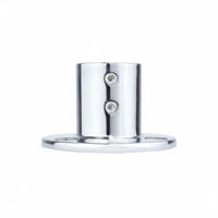 90 Degree Round Base Rail Fitting Mirror Polished Finish Boat Rail Stanchion Base Heavy Duty