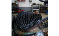 Motorcycle Gel Seat Pad Waterproof Honeycomb Gel Seat Cushion Pressure Relief for Riders