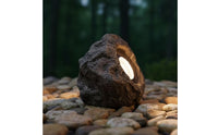 Beam Light with Faux-Rock Body Prewired Rock Light Stone Light Focused Garden Lights Bright for Landscapers, Yard, Lawn
