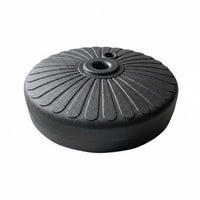 Portable Fillable Umbrella Base Weather Resistant Sun Umbrella Stand Easy Storage for Beach, Garden, Tent