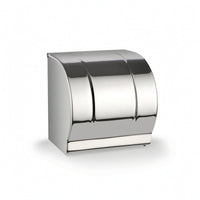 Toilet Tissue Holder with Shelf Enclosed Hardware
