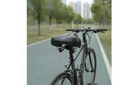 Bike Seat with Spring Shock-Absorbing System Ergonomic Cycle Saddle Comfortable Contoured Bike Saddle