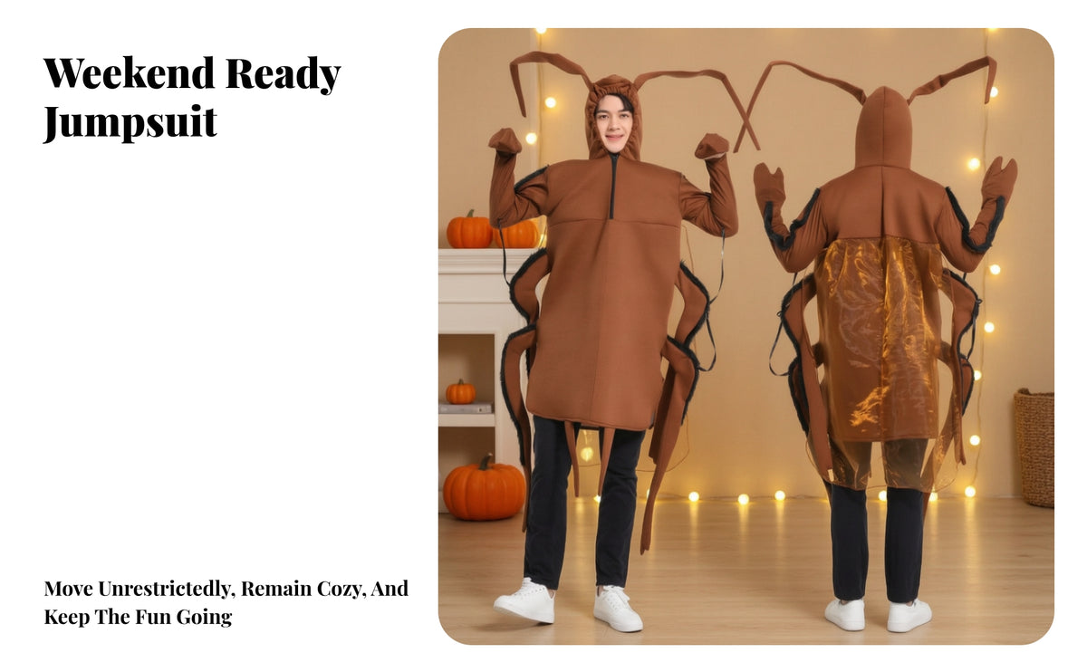 Unisex Cockroach Jumpsuit
