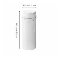 Portable Toiletry Dispenser Kit   Travel Toiletry Bottle Kit Lightweight Quadruple Function Travel Dispenser for Business Trip
