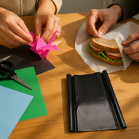 Glossy Wax Paper for Crafting, Origami, and Paper Cutting