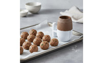 2 Pieces Stuffed Meatball Maker Manual Meatball Maker with Handle Easy to Use Kitchen Tool for Families, Hot Pot