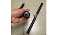 Three-Section Pull Bar Cylindrical Grips Rotating Pull Bar Silver Connector