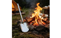 Soot Ash Scoop collectorPiece Molded Heavy Duty Ladle Seamless Design Fireplace for Heating Appliance