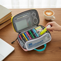 Ins Style High-Capacity Pencil Case for Girls, Unique Design Stationery Organizer