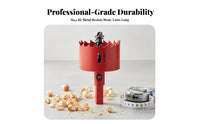 Bi-Metal Wear-Resistant Boring Tool Cutting Edges Tool for Woodworkers, Metalworkers, Metalworking, Workshop, Construction Site