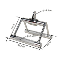 V-Shaped Handle Attachment Ergonomic Design Seated Row Handle