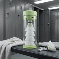 ABS Badminton Shuttlecock Steamer Clear Body Portable Shuttlecock Humidifier Compact Badminton Tube Cap Humidifier Lightweight