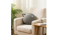 2-in-1 Pillow Blanket Wearable Pillow with Blanket Foldable Cushion for Car, Travel,