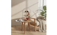Dessert Display Stand with 3 Tiers Three-Tier silverTier Dessert Stand Freestanding for Hosts