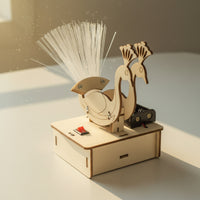 Peacock Science Model Mechanical Motion Ornamental Bird Model Kit Powered Maker Science Experiment Kit for Classroom
