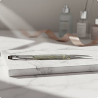 Metal Handle Double-Ended Nail Art Brush Fine Tip Double Ended Nail Brush