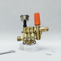 High Pressure Washer Pump Head, Portable Car Washer Water Pump Assembly, Home Cleaning Accessory