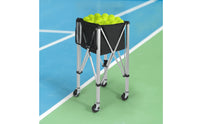 Tennis Ball Cart Wheeled Tennis Training Assistant Equipment for Training Practices
