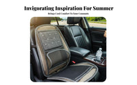Vehicle Seat pad Breathable Ventilated Driver Seat Mat Heat Dissipation Automotive Accessory for automobiles Owners, Commuters, everyday Commute, pickup, Home