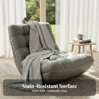Lazy Sofa Structured Bean Bag Lounger snug Lounge Chair High spine Support Home Seating Fullphysique Relaxation for Comfort Seekers, Adults, Students, Living Room, Bedroom, Balcony, book corner