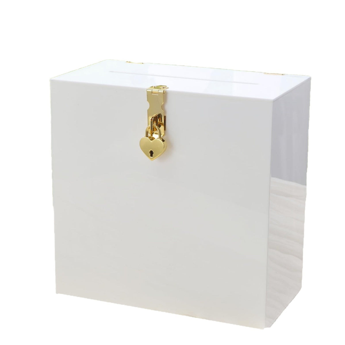 Acrylic Card Box for Weddings, DIY Celebration Storage, Donation Box, Voting Box