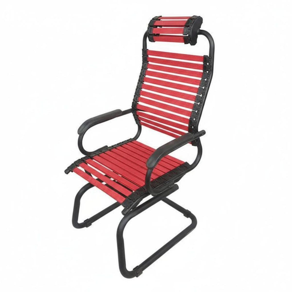 Breathable Design Woven Elastic Band Chair Flexible Support Office Seat Ergonomic Seating Furniture Lightweight for Mahjong enthusiasts, Students, Homeowners, Study Room, Small Spaces, Bedroom