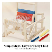 Wooden Weaving weaving machine Fine Motor Skills Slot Board DIY Weaving weaving machine Toy for Children